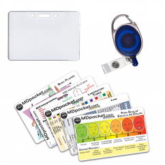 Rapid ID Badge Reel Nurse Pack